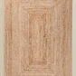 Alfombra rectangular 160x240 cm en yute Calia - Miniatura 4