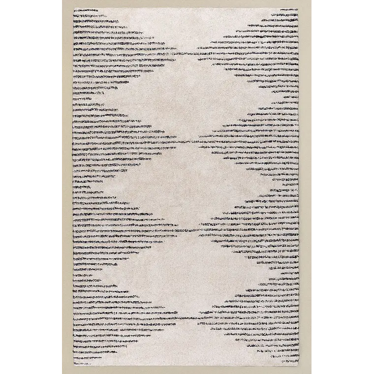 Alfombra rectangular 200x300 cm en algodón Falena 3