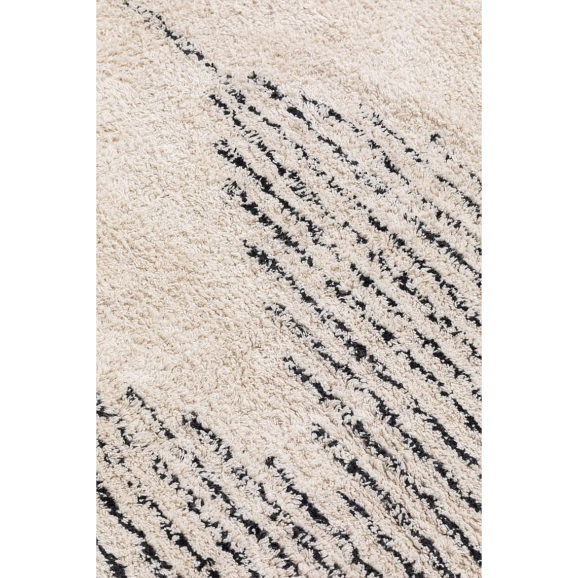 Alfombra rectangular 200x300 cm en algodón Falena 5