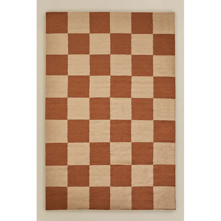 Alfombra rectangular 200x300 cm en lana y algodón Zenda 3