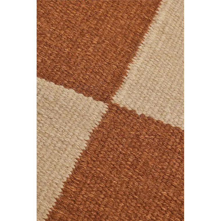Alfombra rectangular 200x300 cm en lana y algodón Zenda 5