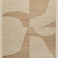 Alfombra rectangular 200x300 cm en yute y algodón colores naturales Yara - Miniatura 2