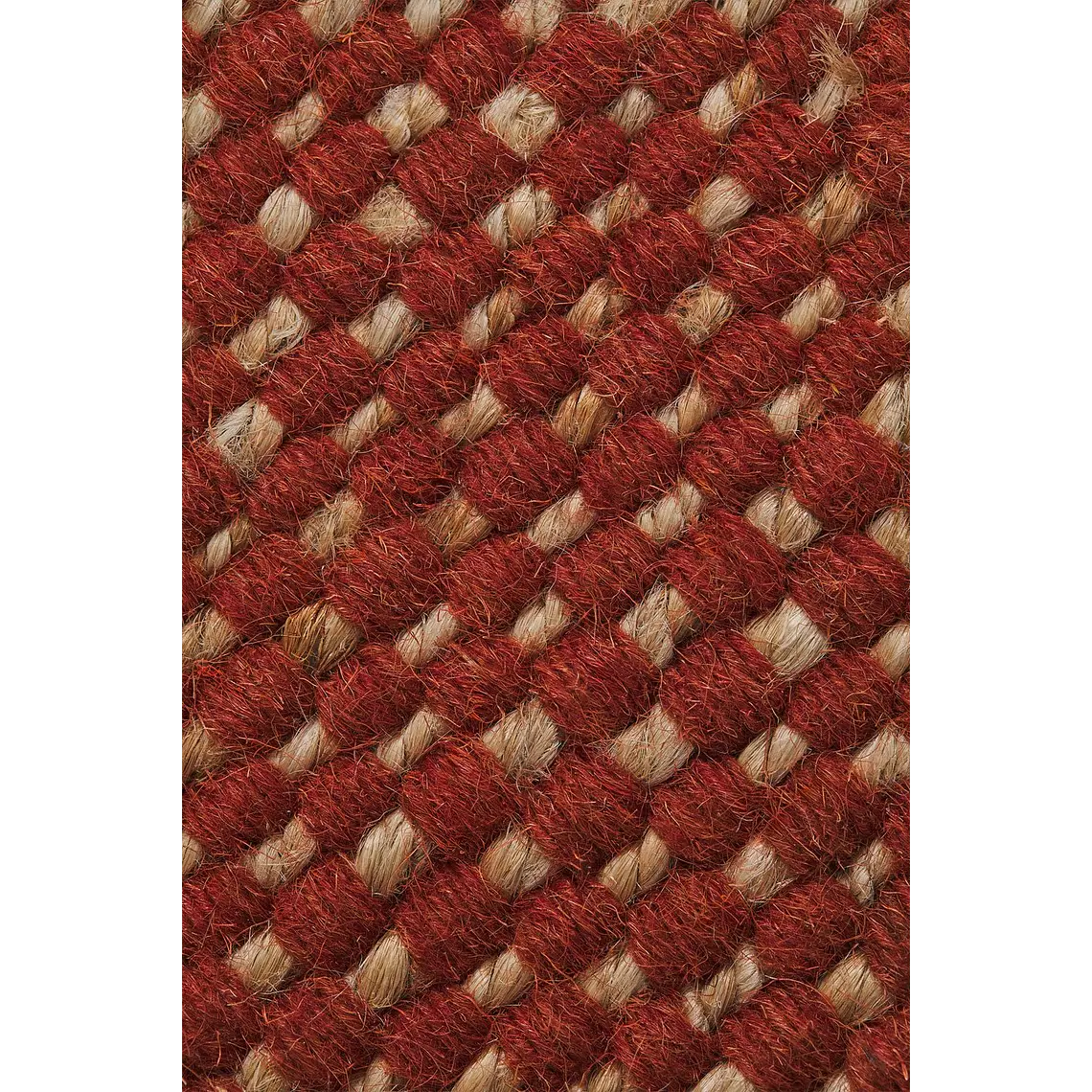 Alfombra rectangular en lana y yute Daria 4