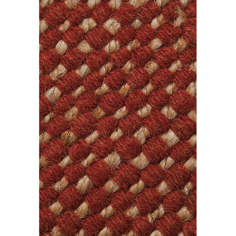 Alfombra rectangular en lana y yute Daria 4