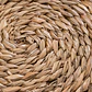 Alfombra redonda Ø145 cm en yute Amara - Miniatura 5