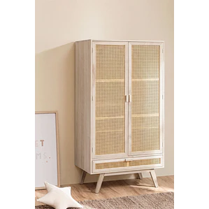 Armario con cajón en madera