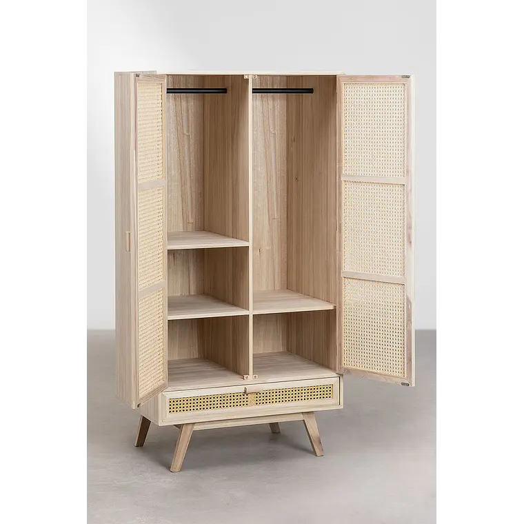 Armario con cajón en madera 6