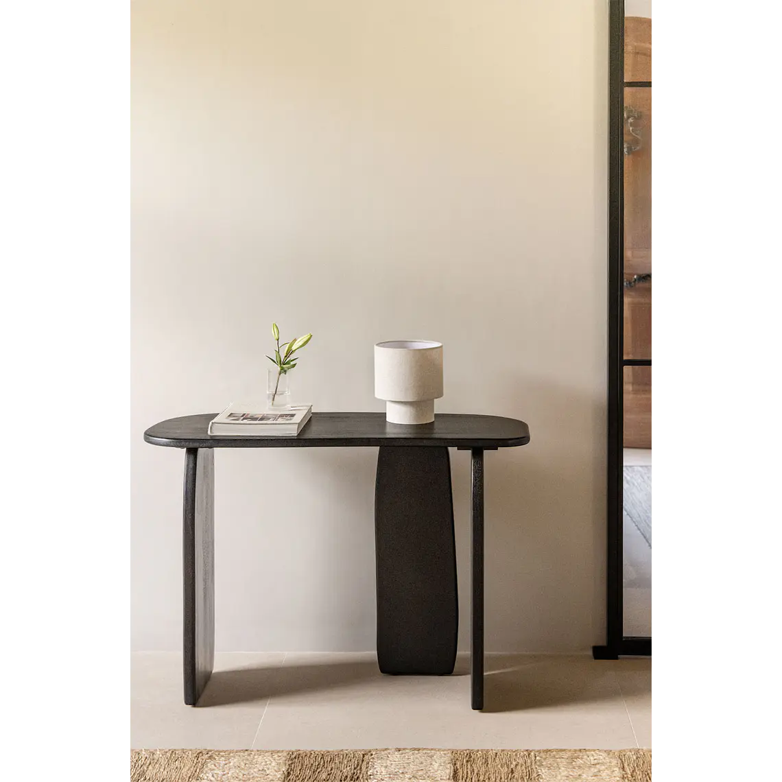 Calaro · Arrimo en acabado madera de 110 cm 1