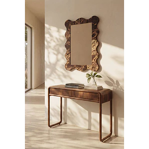 Saiel · Arrimo en acabado madera de 110 cm