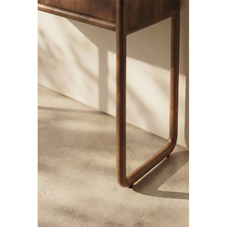 Saiel · Arrimo en acabado madera de 110 cm 2