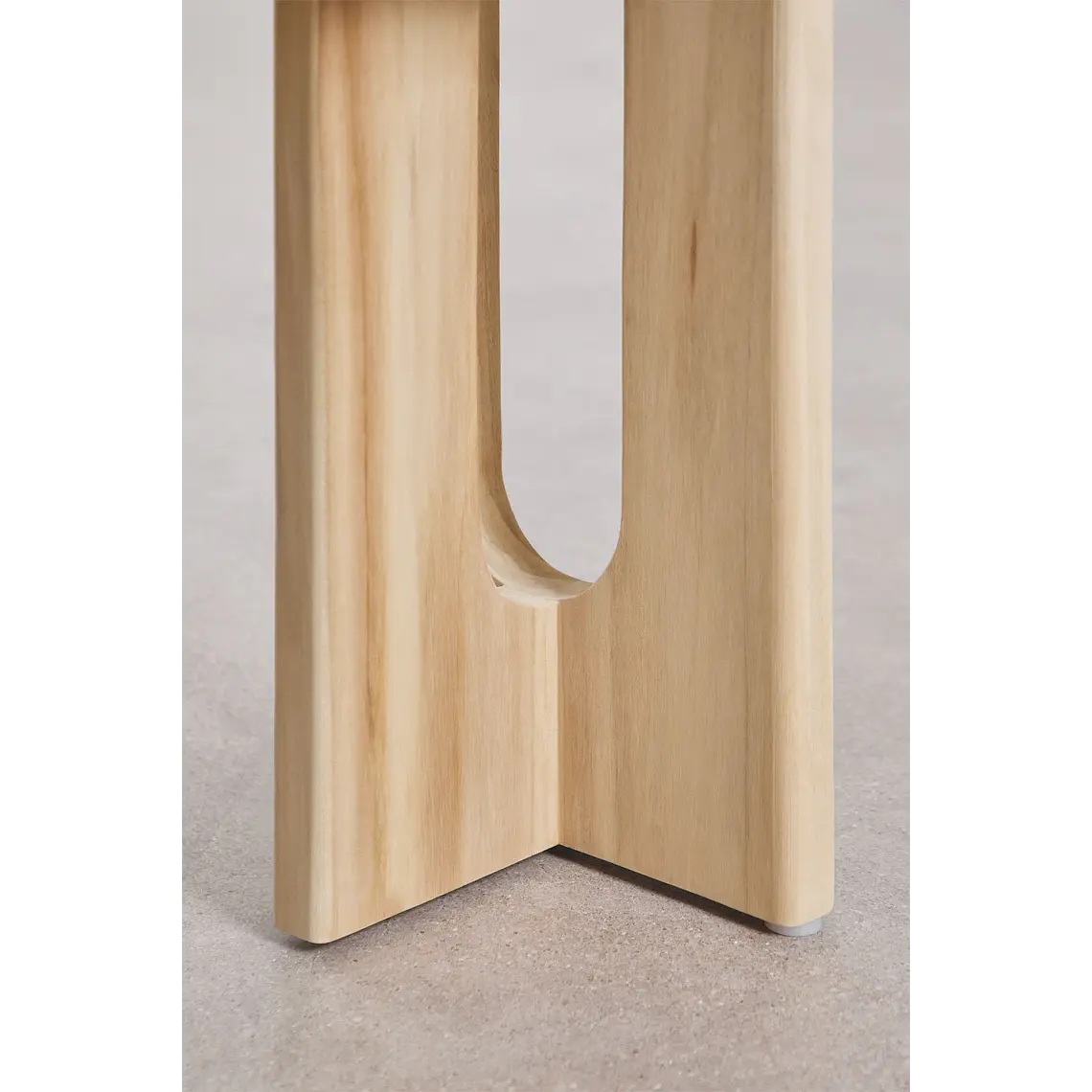 Banco de jardín 100 cm en madera de teca Perina 4