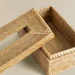 Caja de pañuelos en ratán Mela - Miniatura 4