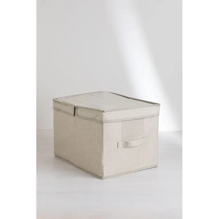 Caja organizadora textil con tapa Tessa 2