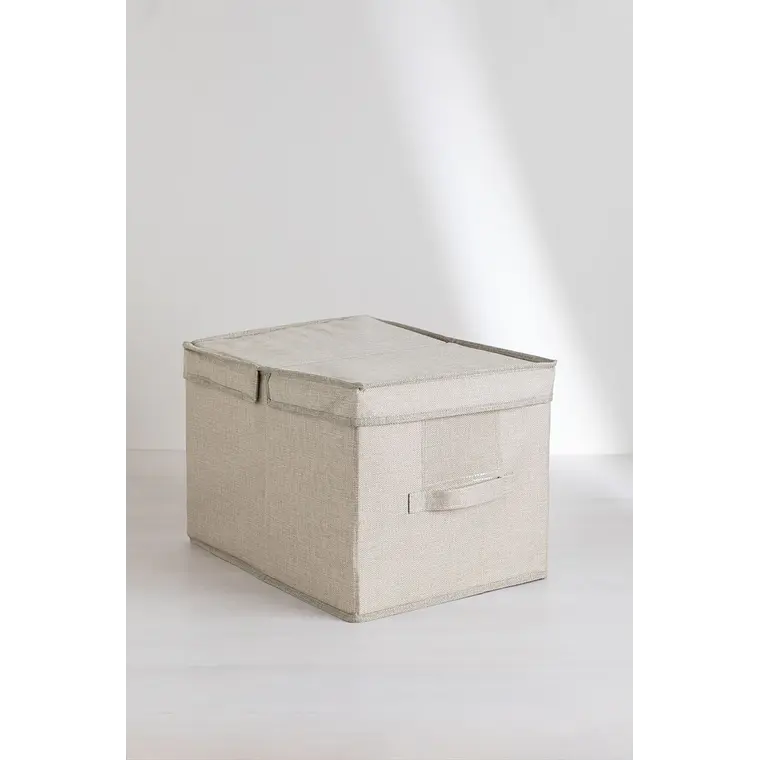 Caja organizadora textil con tapa Tessa 3