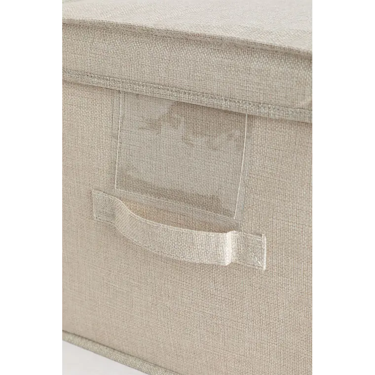Caja organizadora textil con tapa Tessa 5