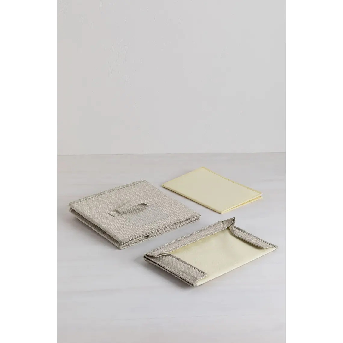 Caja organizadora textil con tapa Tessa 7