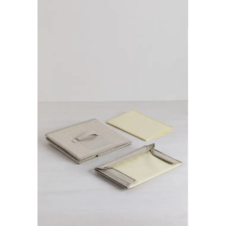 Caja organizadora textil con tapa Tessa 7