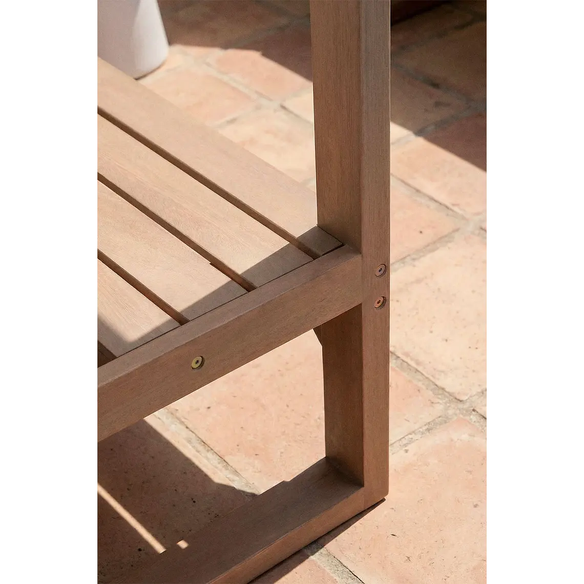 Cama balinesa reclinable en madera de eucalipto Talora 4