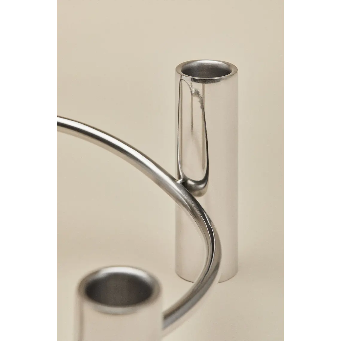Candelabro de 4 brazos en acero Senda 5