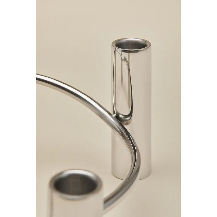 Candelabro de 4 brazos en acero Senda 5