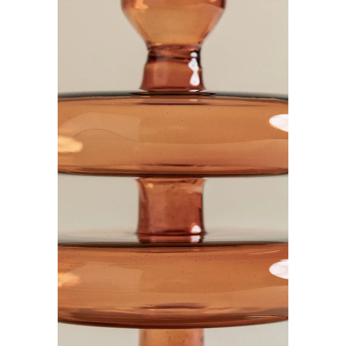 Candelabro en vidrio Luma 5