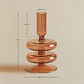 Candelabro en vidrio Luma - Miniatura 6