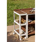 Carro para cocina modular de exterior en madera de acacia y aluminio Belina - Miniatura 8