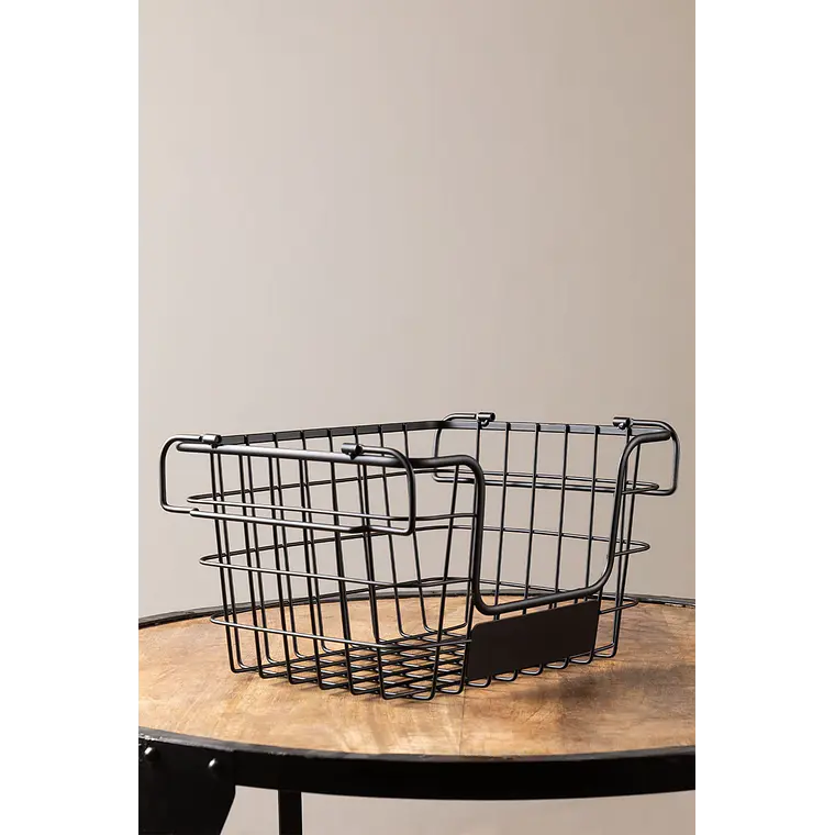Cesta de almacenaje en acero Zira 2
