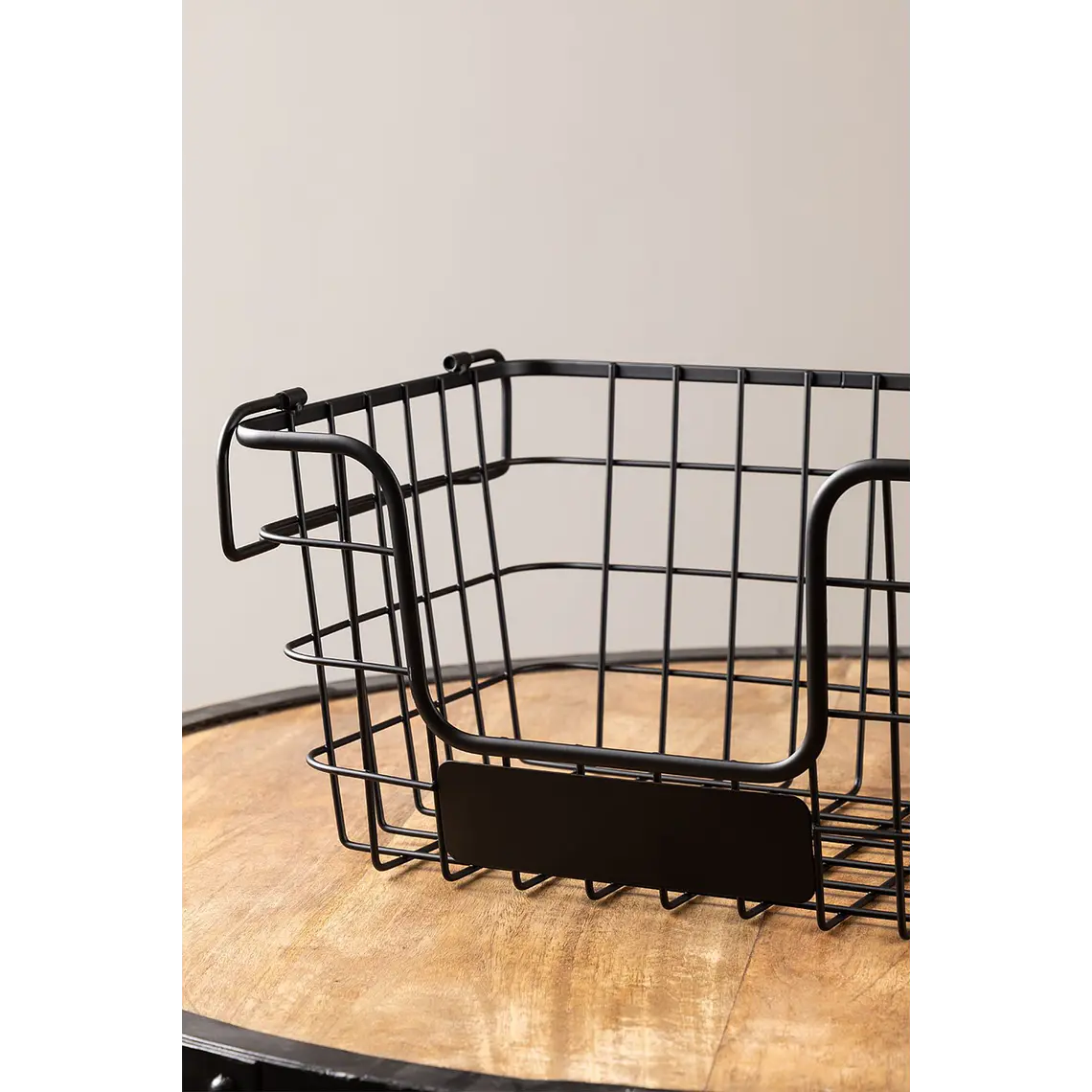 Cesta de almacenaje en acero Zira 5