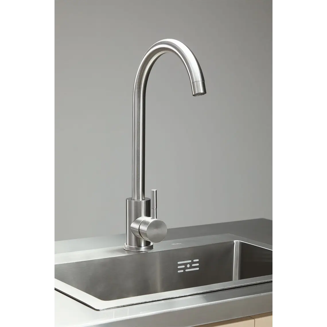 Cocina modular de exterior de 2 piezas con fregadero y almacenaje en acero Palina 5