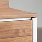 Cocina modular de exterior de 6 piezas con fregadero y almacenaje en madera de acacia Orlina - Miniatura 4