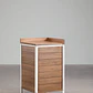 Cocina modular de exterior de 6 piezas con fregadero y almacenaje en madera de acacia Orlina - Miniatura 5