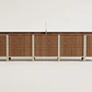Cocina modular de exterior de 6 piezas con fregadero y almacenaje en madera de acacia Orlina - Miniatura 11