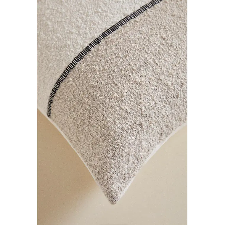 Cojín cuadrado 45x45 cm de algodón Tessa 6