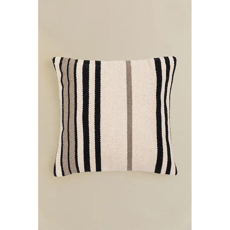 Cojín cuadrado 45x45 cm en algodón Fara 3