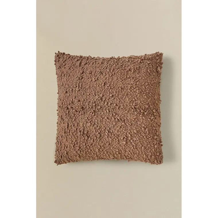Cojín cuadrado 45x45 cm en tela bouclé Salma 3