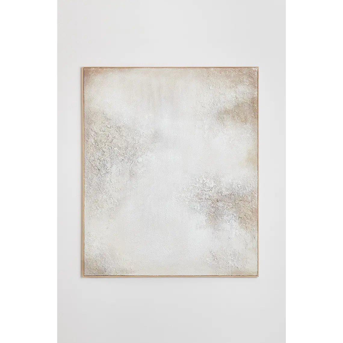Cuadro decorativo 100x120 cm con textura de escayola Teia 2