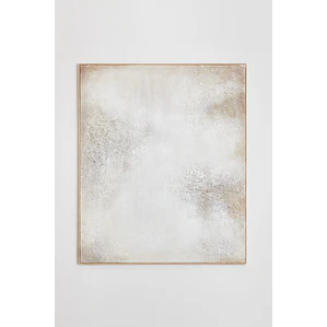 Cuadro decorativo 100x120 cm con textura de escayola Teia