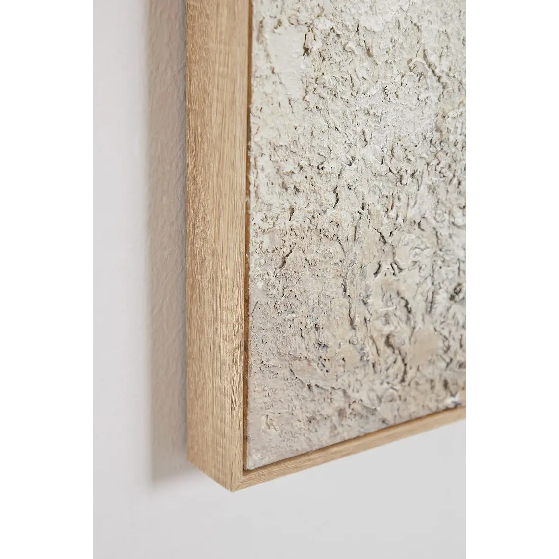 Cuadro decorativo 100x120 cm con textura de escayola Teia 3