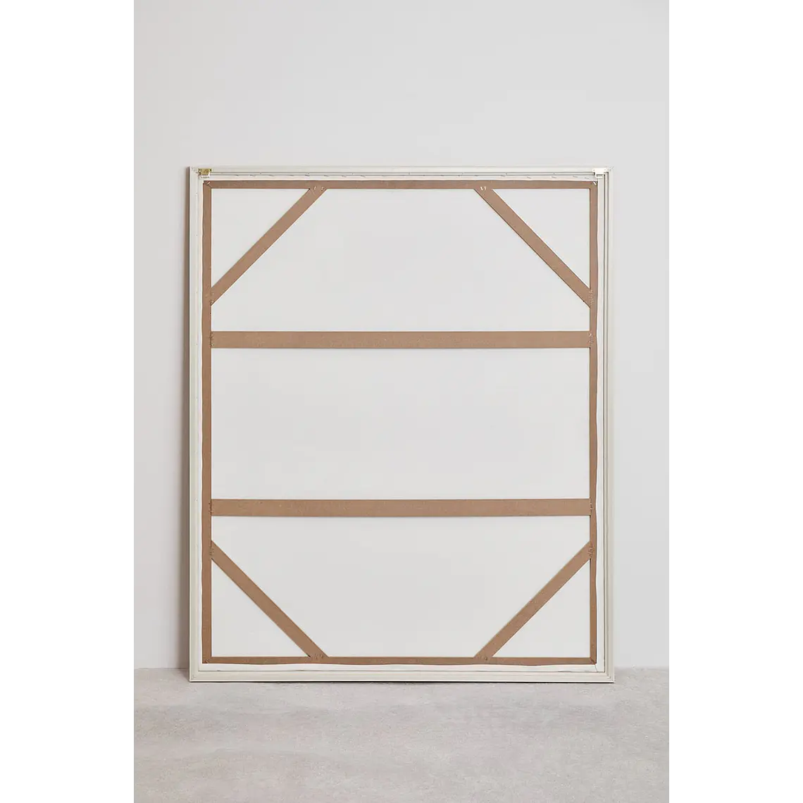 Cuadro decorativo 100x120 cm con textura de escayola Teia 5