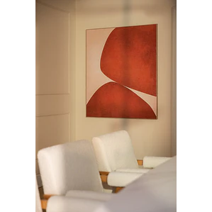 Cuadro decorativo 100x120 cm con textura de escayola Vaela