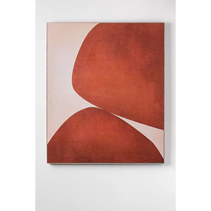 Cuadro decorativo 100x120 cm con textura de escayola Vaela
