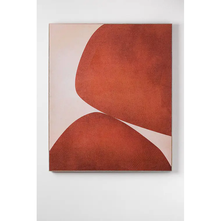 Cuadro decorativo 100x120 cm con textura de escayola Vaela 2