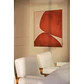 Cuadro decorativo 100x120 cm con textura de escayola Vaela - Miniatura 7