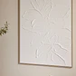 Cuadro decorativo 100x140 cm pintado a mano con relieve Falia - Miniatura 1