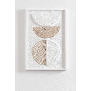 Cuadro decorativo 40x60 cm en relieve Isora