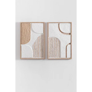 Cuadro decorativo 40x60 cm en relieve Jena