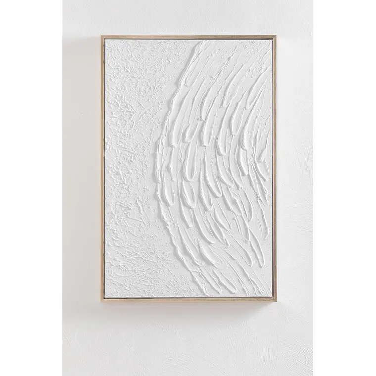 Cuadro decorativo 60x90 cm en relieve de escayola Halina 1