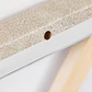 Cuadro decorativo 80x100 cm con textura de escayola en beige lino Wara - Miniatura 5