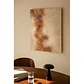 Cuadro decorativo 80x100 cm con textura de escayola en beige lino Wara - Miniatura 7